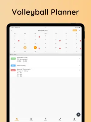 Volleyball Planner android App screenshot 4